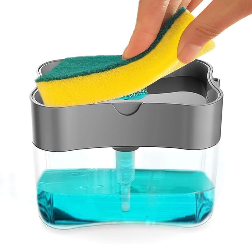 Unique Liquid Soap Dispenser – Soap & Scrub, Together in One