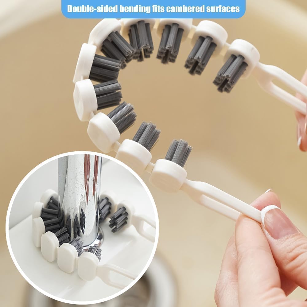 Multifunctional Crevice Cleaning Brush – Flexible Gap & Corner Cleaner