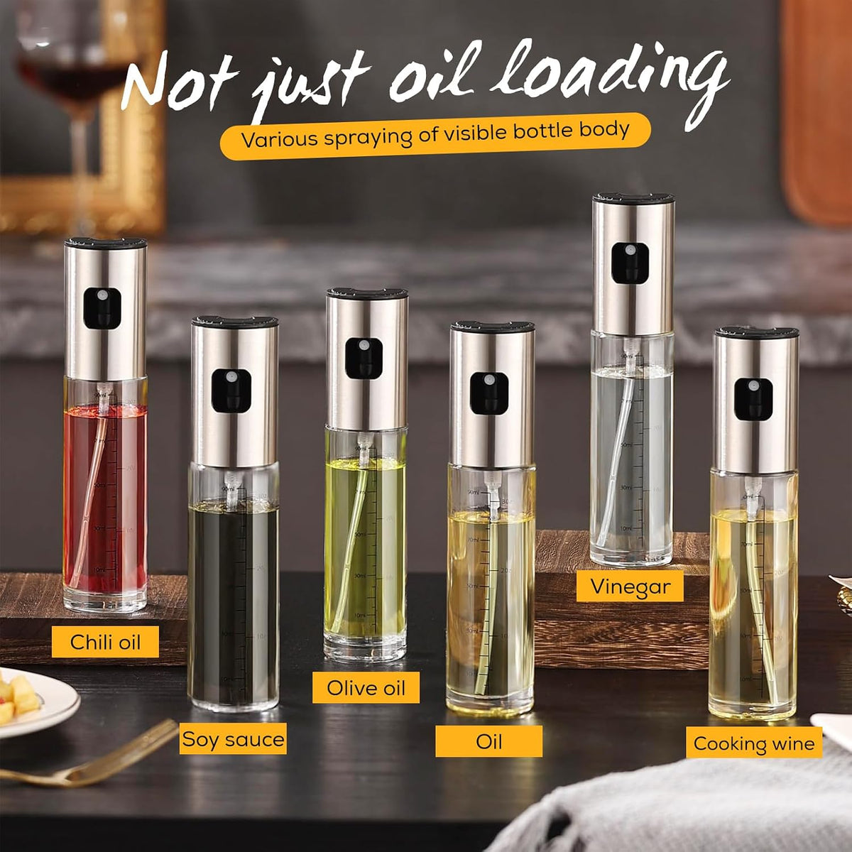 Premium Olive Oil Sprayer – Cooking Oil Spray Bottle
