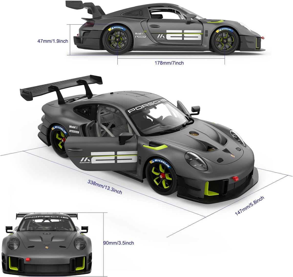 Porsche 911 GT2 RS Clubsport 25 Remote Control Car