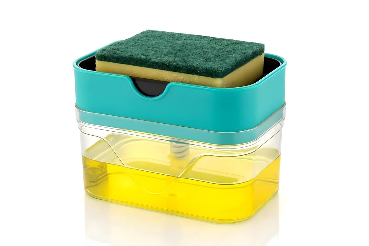 Unique Liquid Soap Dispenser – Soap & Scrub, Together in One