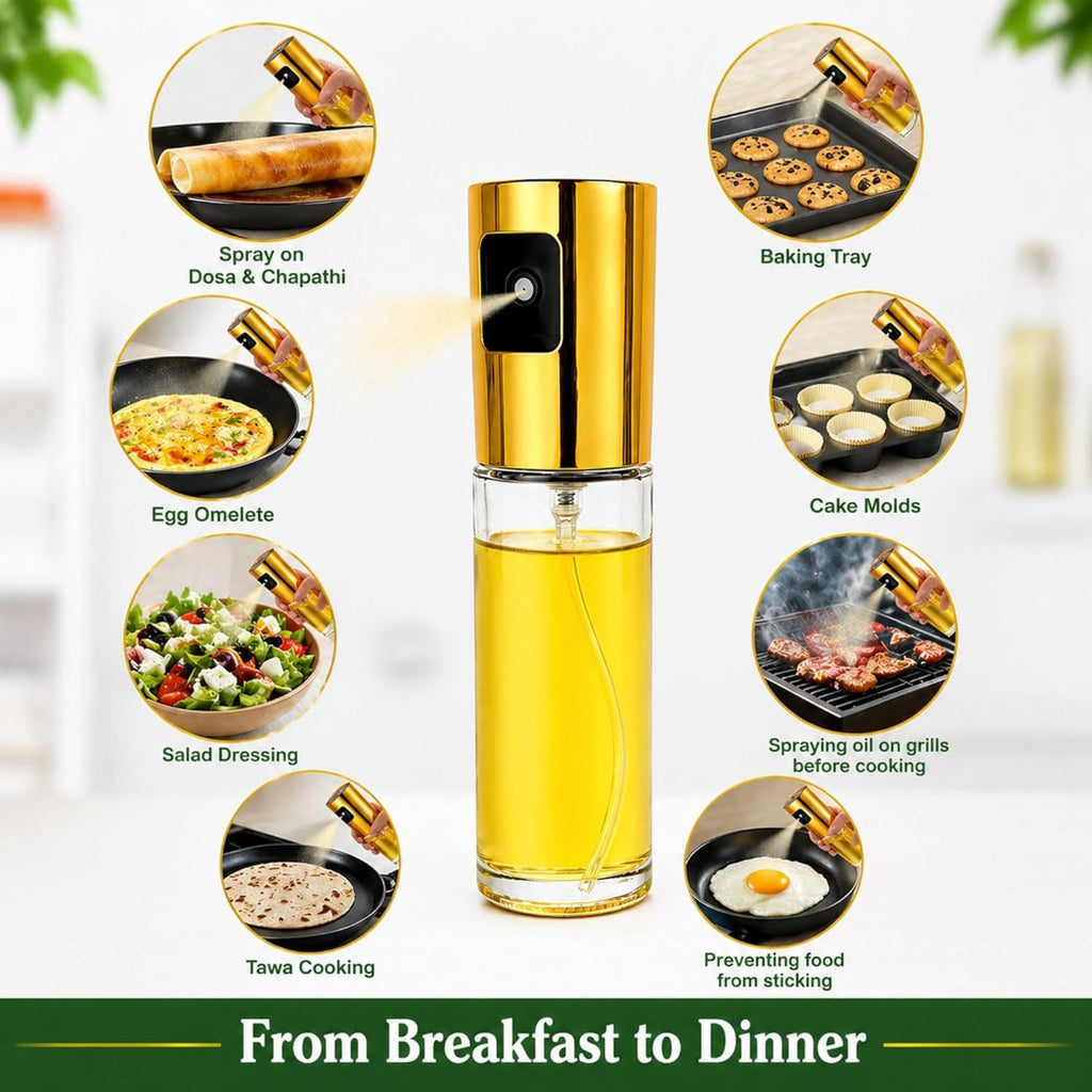 Premium Olive Oil Sprayer – Cooking Oil Spray Bottle
