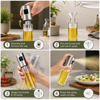 Premium Olive Oil Sprayer – Cooking Oil Spray Bottle