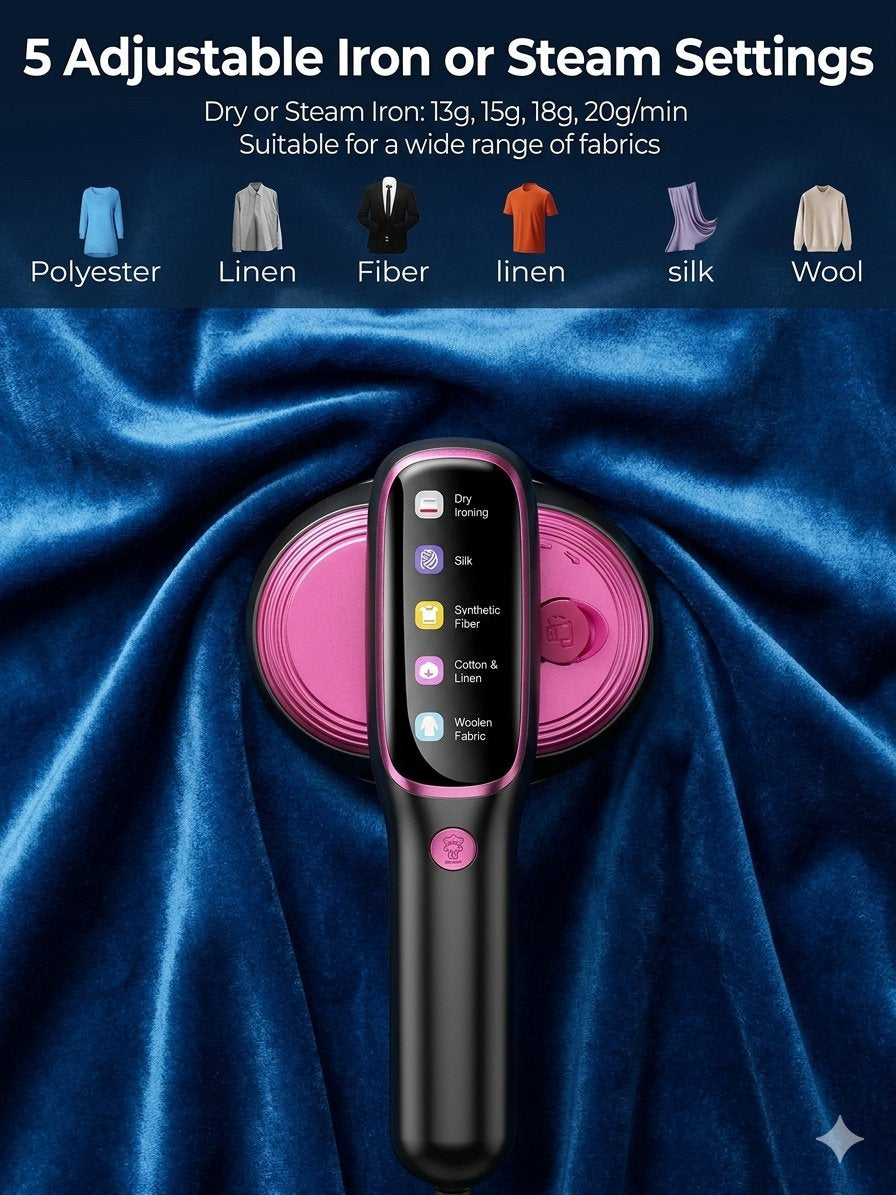 Steam Iron, steamer for ironing clothes
