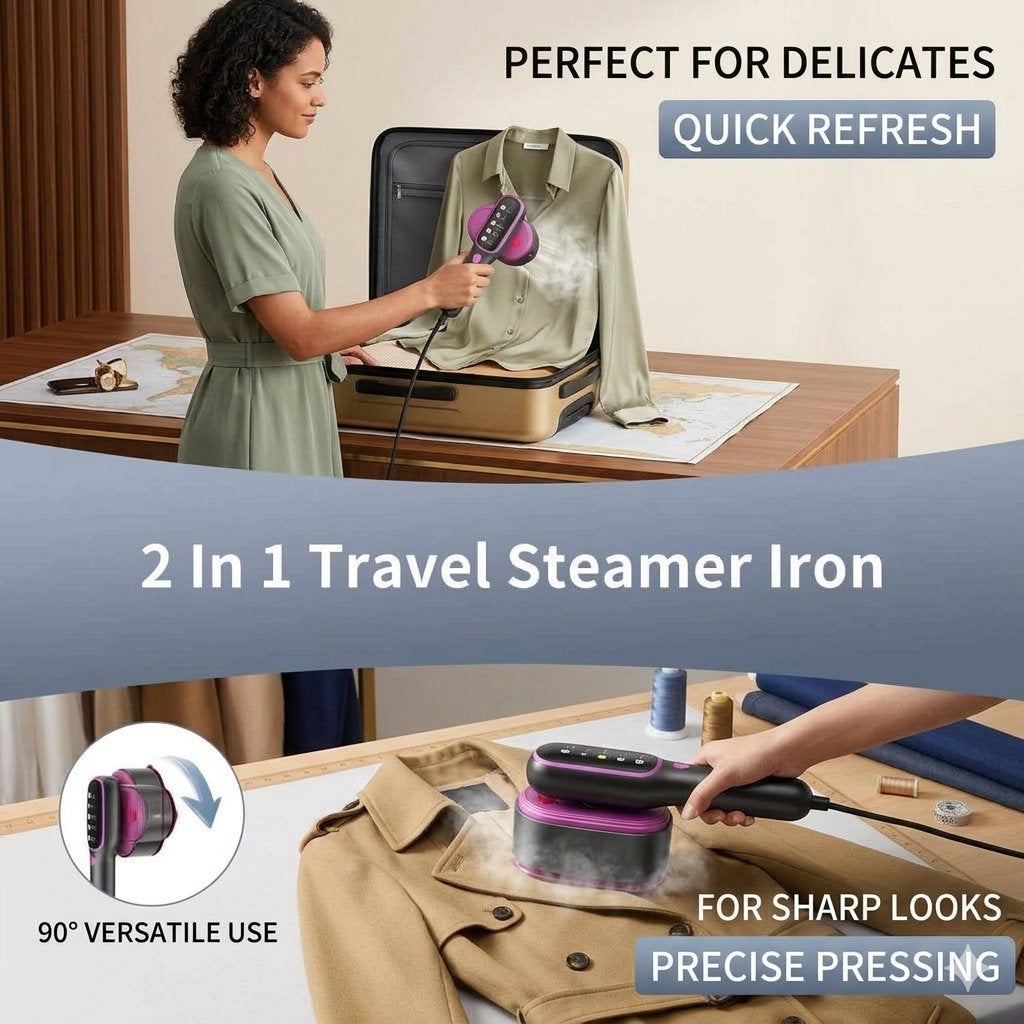 Steam Iron, steamer for ironing clothes