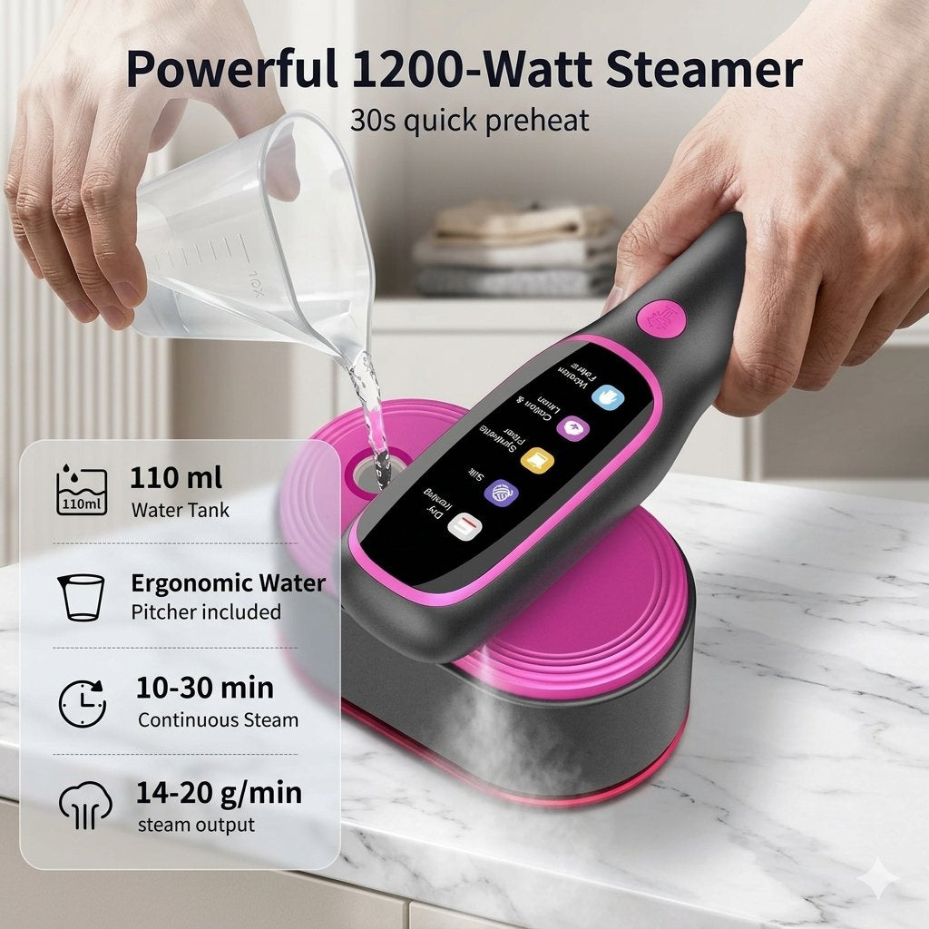 Steam Iron, steamer for ironing clothes