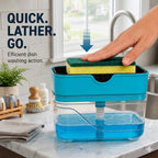 Unique Liquid Soap Dispenser – Soap & Scrub, Together in One